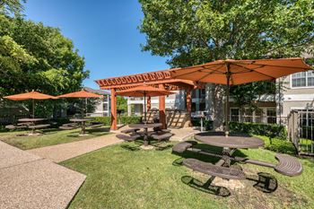 Gazebo grilling area
